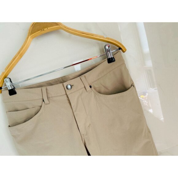 Lululemon ABC Slim-Fit 5 Pocket Pant Warpstreme Trench Color Size 31 - Picture 4 of 9